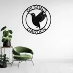 Custom Hummingbird Metal Sign