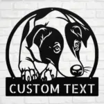 Custom Jack Russell Terrier Metal Sign