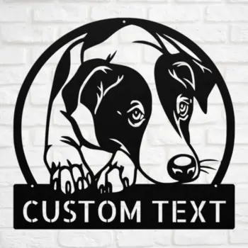 Custom Jack Russell Terrier Metal Sign