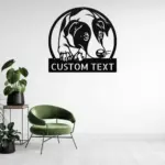 Custom Jack Russell Terrier Metal Sign