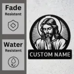 Custom Jesus Metal Sign