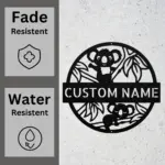 Custom Koala Metal Sign