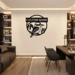 Custom Kookaburra Bird Metal Sign