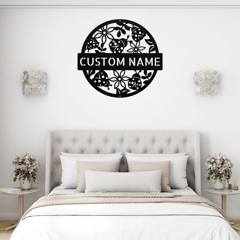 Custom Ladybird Metal Sign Custom Ladybird Metal Sign