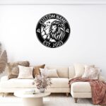 Custom Leo Zodiac Metal Sign