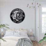 Custom Leo Zodiac Metal Sign