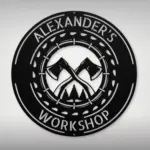 Custom Lumberjack Metal Sign