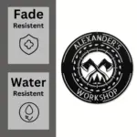 Custom Lumberjack Metal Sign