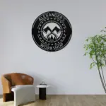 Custom Lumberjack Metal Sign