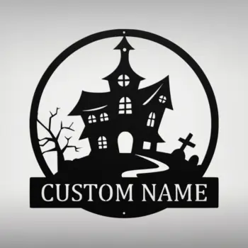Custom Magic Castle Metal Sign