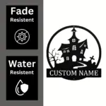 Custom Magic Castle Metal Sign