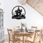 Custom Magic Castle Metal Sign