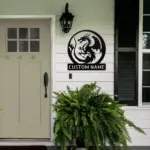 Custom Magic Dragon Metal Sign
