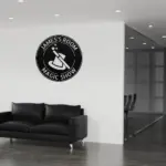 Custom Magician Hat Metal Sign