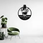 Custom Manicure Nail Metal Sign