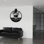 Custom Manicure Nail Metal Sign