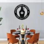 Custom Maple Syrup Metal Sign