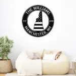 Custom Metal New Hampshire Metal Sign