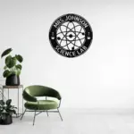 Custom Metal Scientist Sign