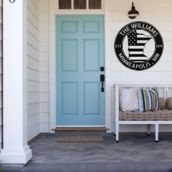 Custom Minnesota Metal Sign