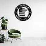 Custom Minnesota Metal Sign