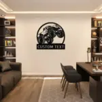 Custom Monster Truck Metal Sign