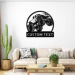 Custom Monster Truck Metal Sign