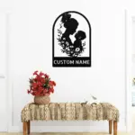 Custom Mother Son Metal Sign