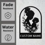 Custom Mother Son Metal Sign