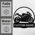 Custom Motorcycle Art Sign