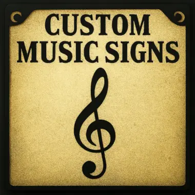 Custom Music Signs