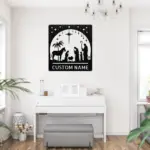Custom Nativity Metal Sign