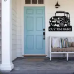 Custom Off Road Vehicle Metal Sign