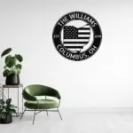 Custom Ohio State Metal Sign