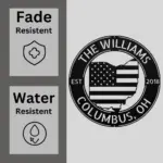 Custom Ohio State Metal Sign