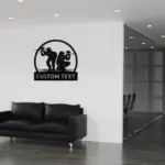 Custom Paintball Metal Sign