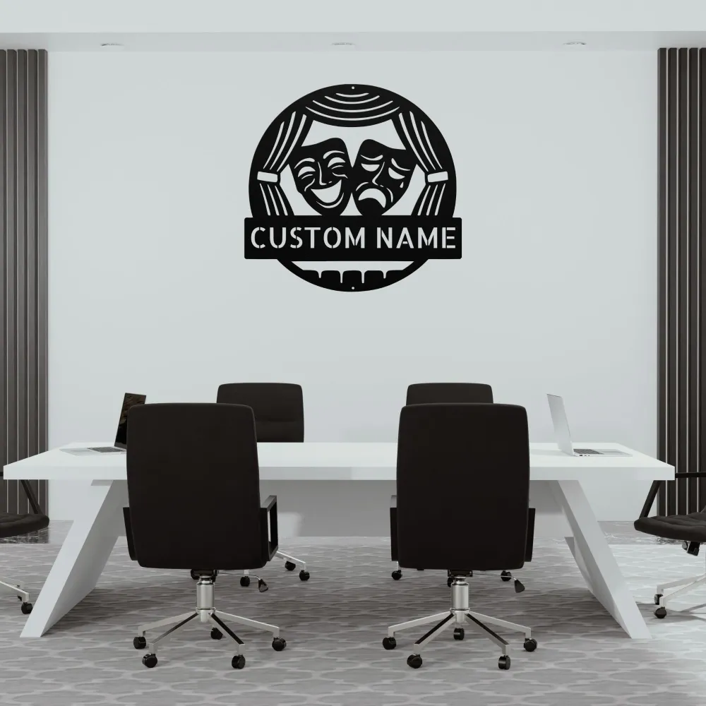 Custom Performing Arts Metal Sign Custom Performing Arts Metal Sign