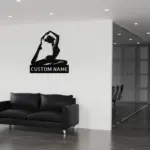 Custom Pilates Metal Sign