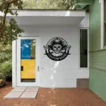 Custom Pirate Metal Sign