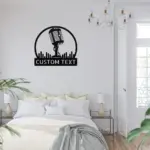 Custom Podcast Metal Sign