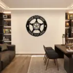 Custom Police Badge Metal Sign