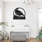 Custom Quail Metal Sign