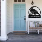 Custom Quail Metal Sign