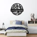 Custom Robot Metal Sign