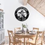 Custom Sagittarius Zodiac Metal Sign