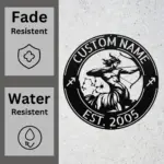 Custom Sagittarius Zodiac Metal Sign