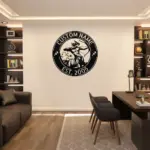 Custom Sagittarius Zodiac Metal Sign