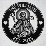 Custom Saint Judas Metal Sign