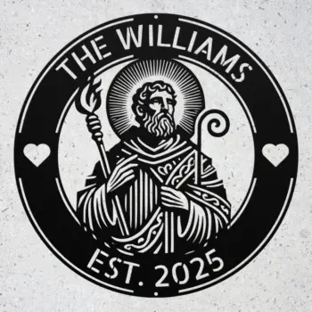 Custom Saint Judas Metal Sign