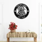 Custom Saint Judas Metal Sign